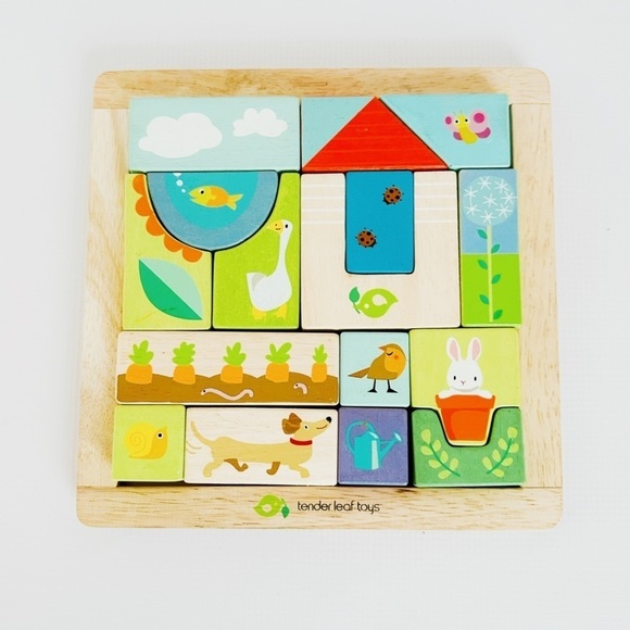 *SOLD* Tender Leaf Garden Patch Puzzle - Picture 4 of 7